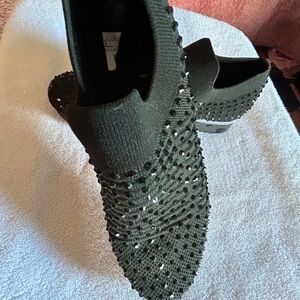 Kenneth Cole Reaction Black Textured Women's Sneakers